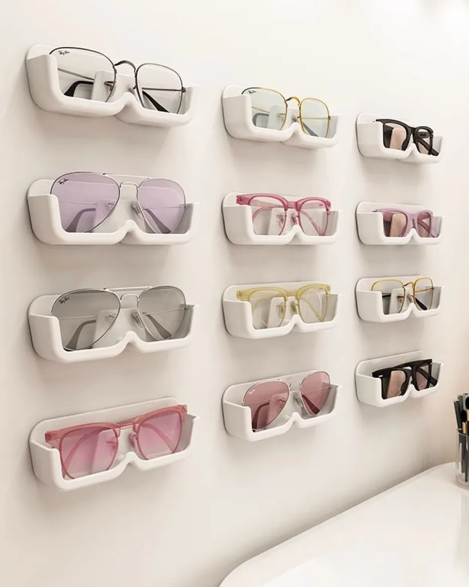 Glass Organizer with Adhesive