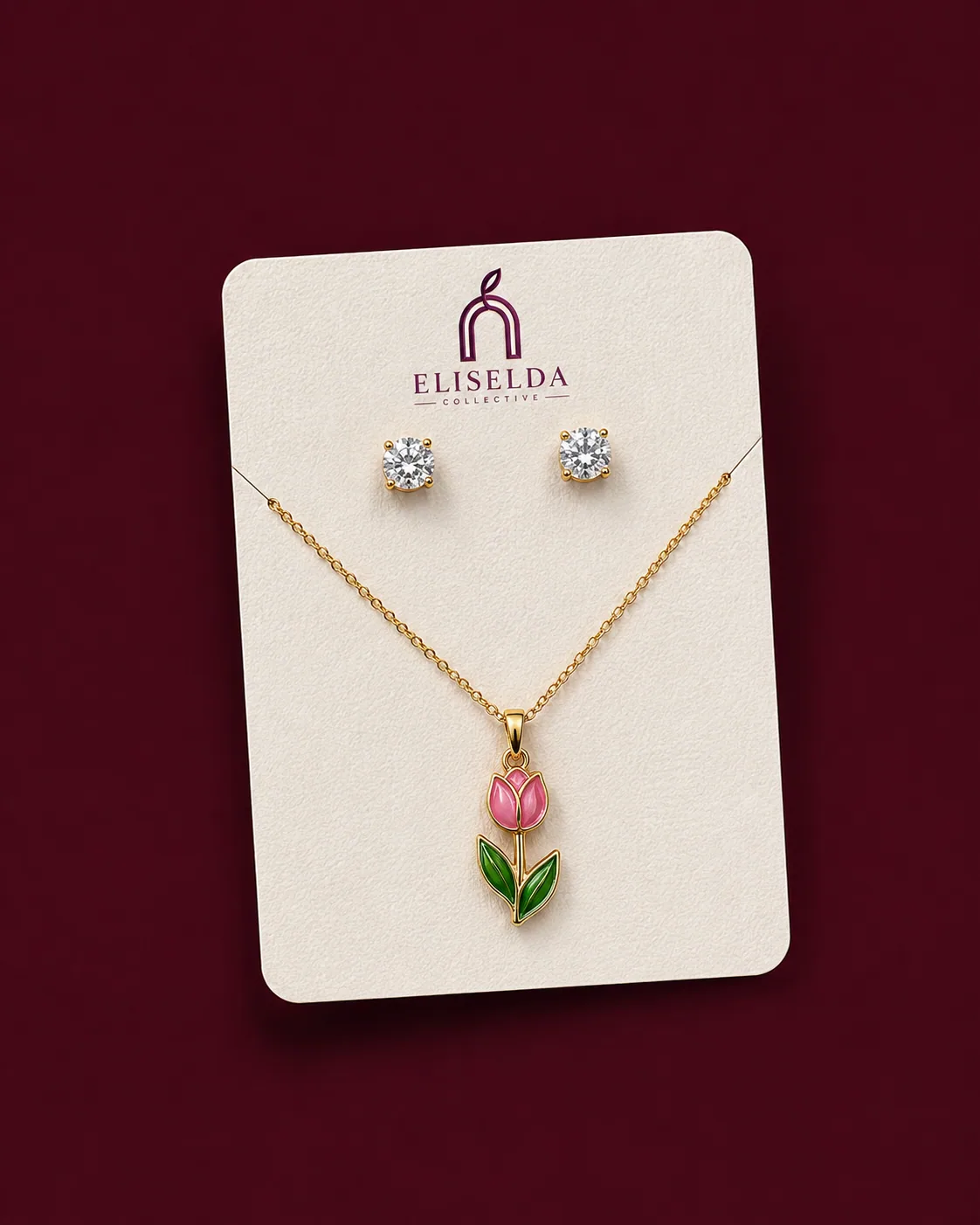 Bloom Bud Jewelry Set