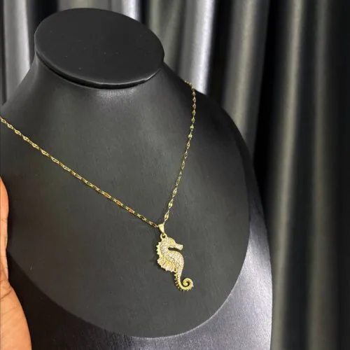 Ocean Seahorse Necklace