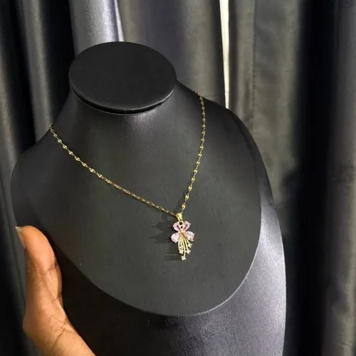 Moonstone Crystals Necklace