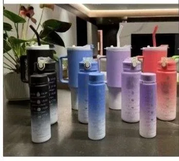Fancy celebrity ceramic Stanley cup 3 in 1