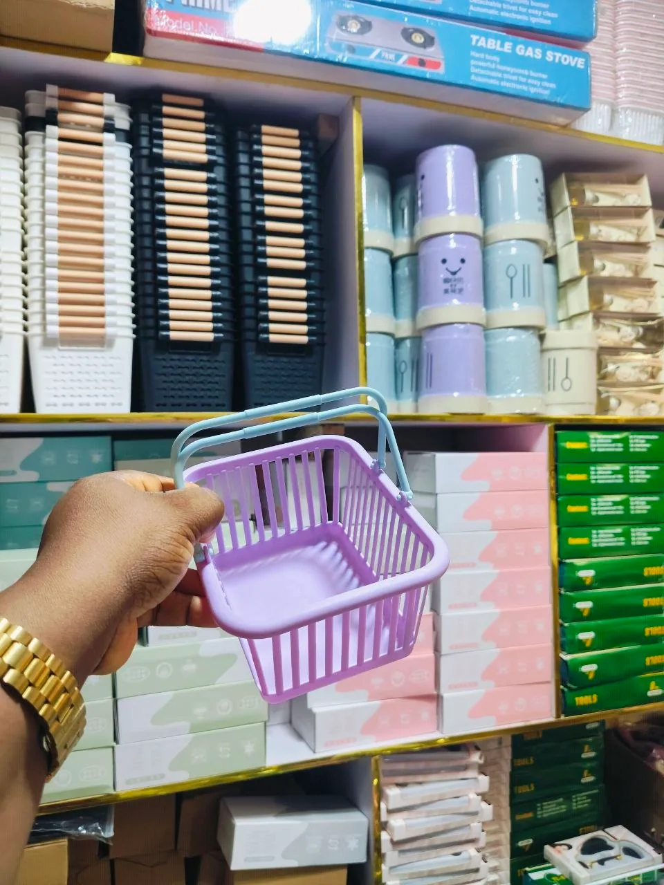 Square Mini Aesthetics Basket