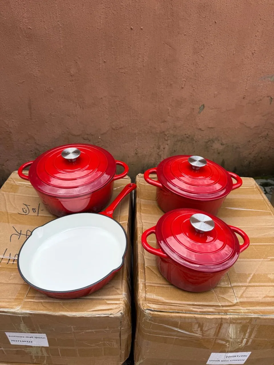CP08 4-Piece Cast Iron Cookware Set