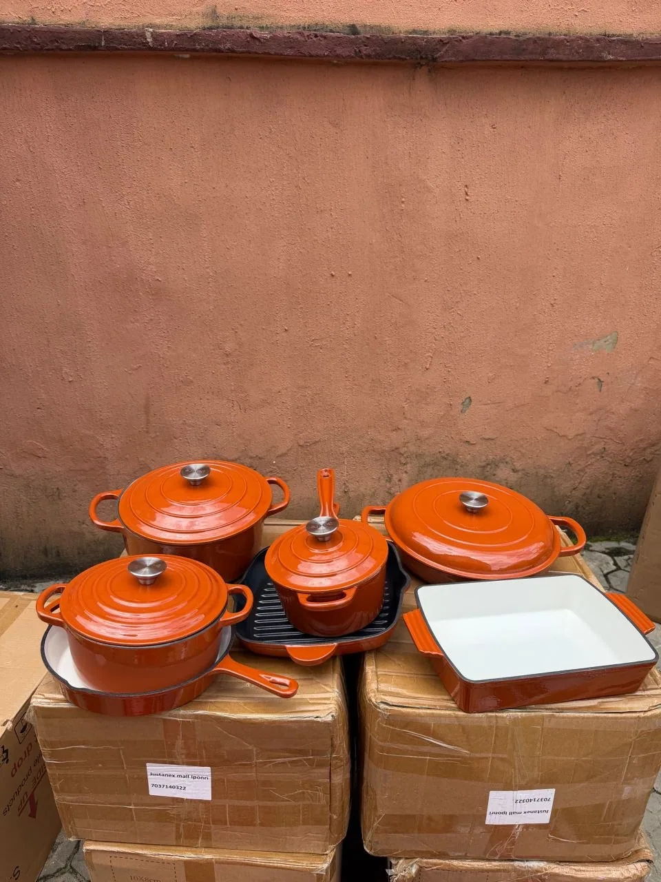CP03 7-Piece Cast Iron Cookware Set