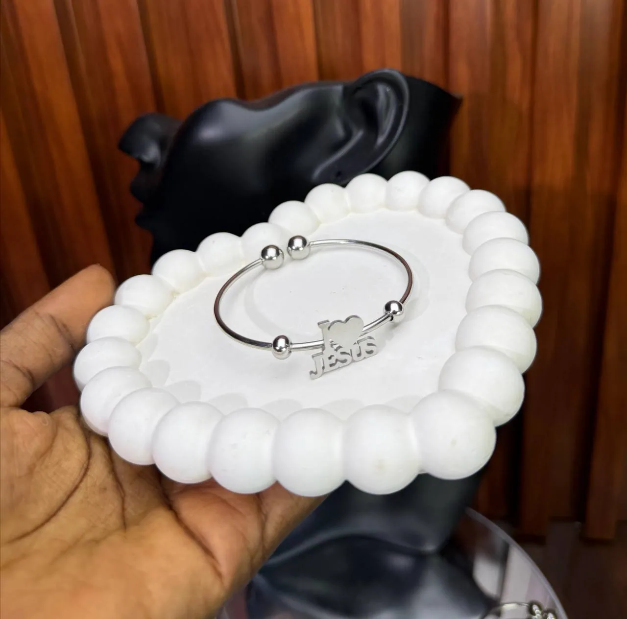 Adjustable Stainless Steel Bangle