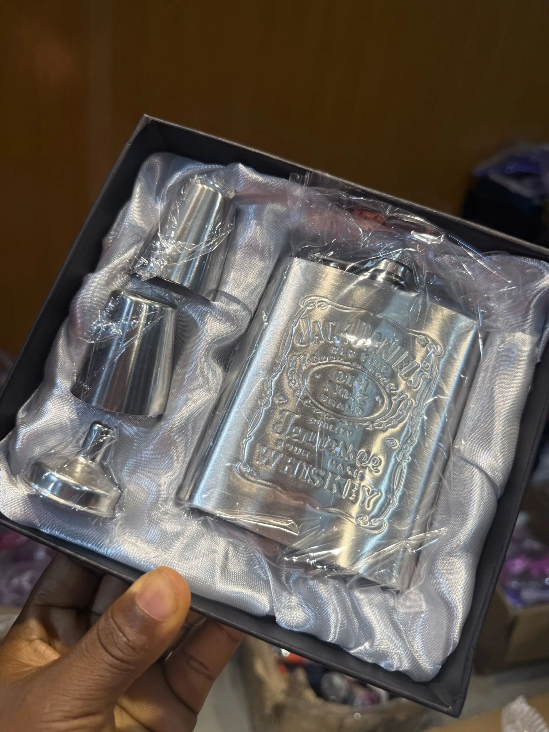 4-in-1 Hip Flask Gift Set