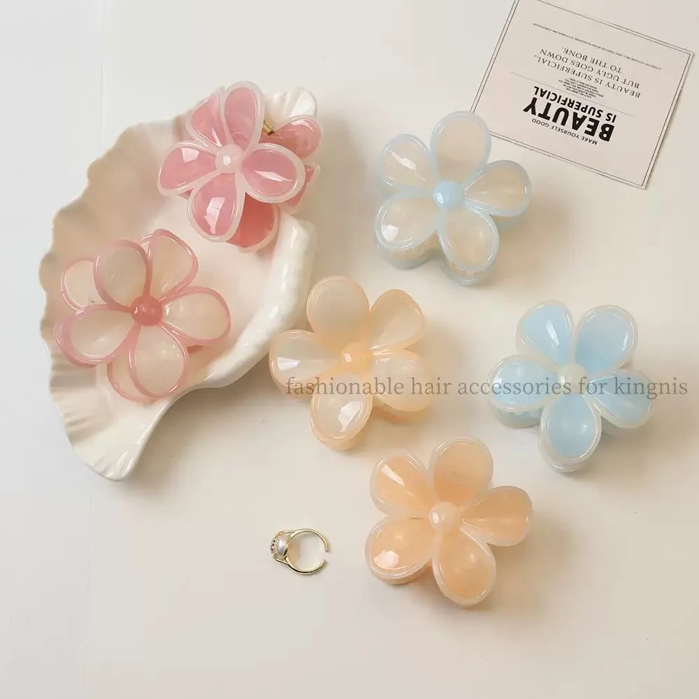 Flower Hair Clip (Pastel)