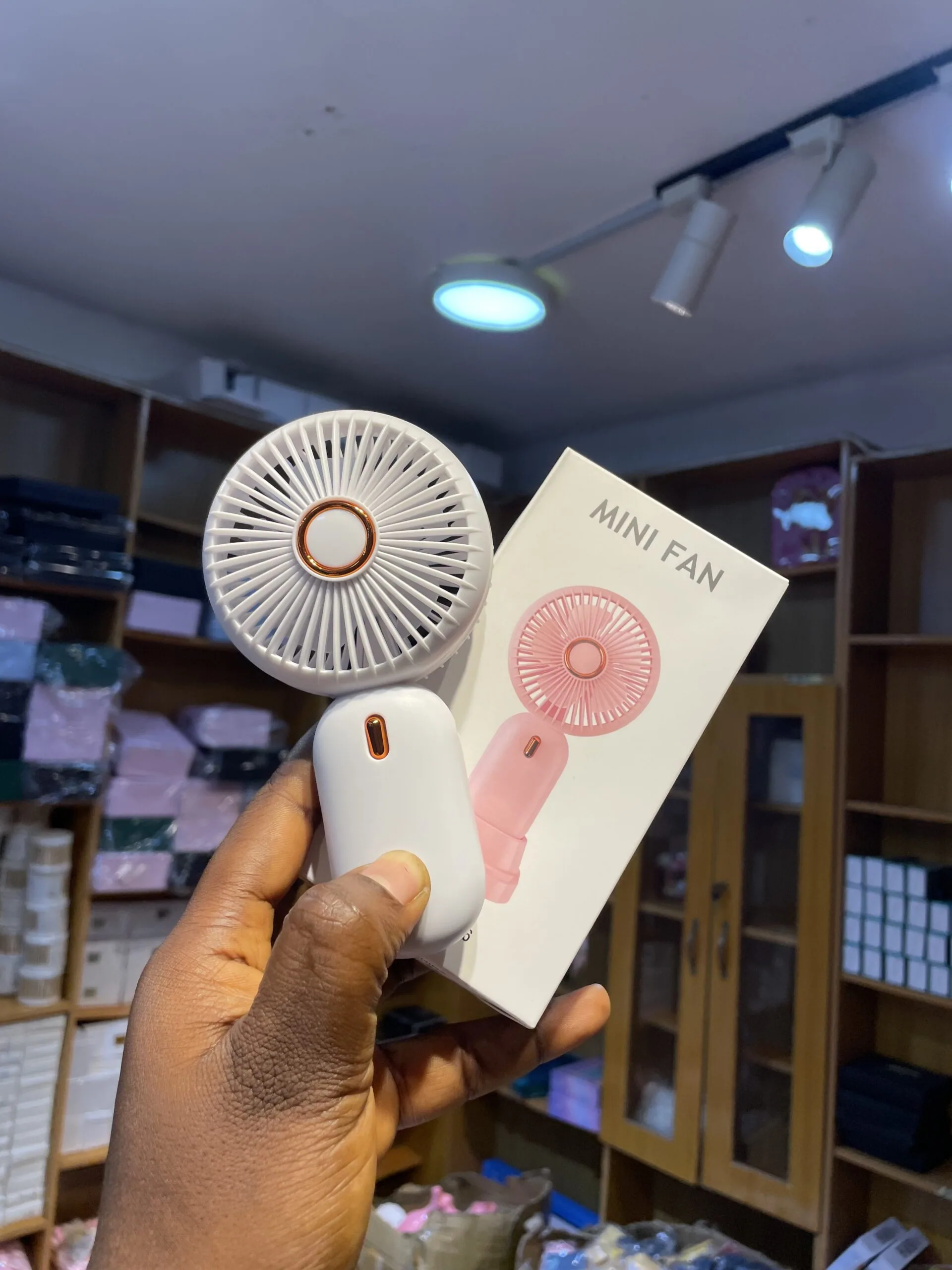 Mini Rechargeable Hand Fan