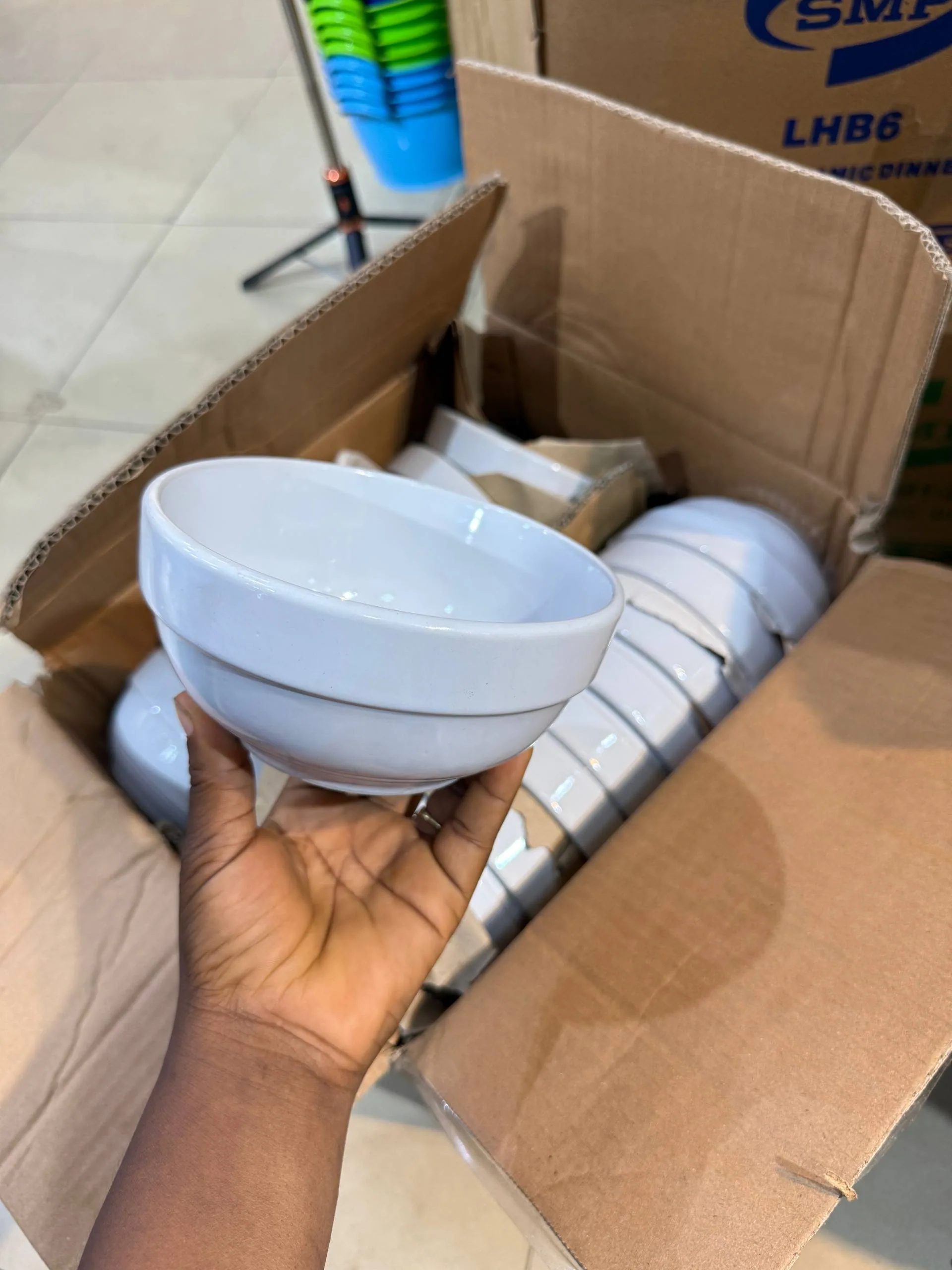 White Small Cereal Bowl (40-Piece Carton)