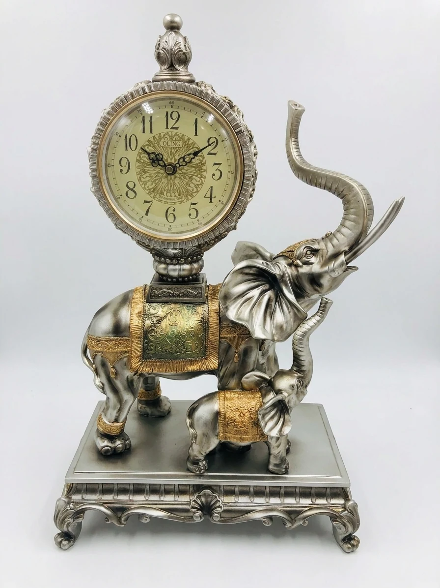 Majestic Elephant Timepiece