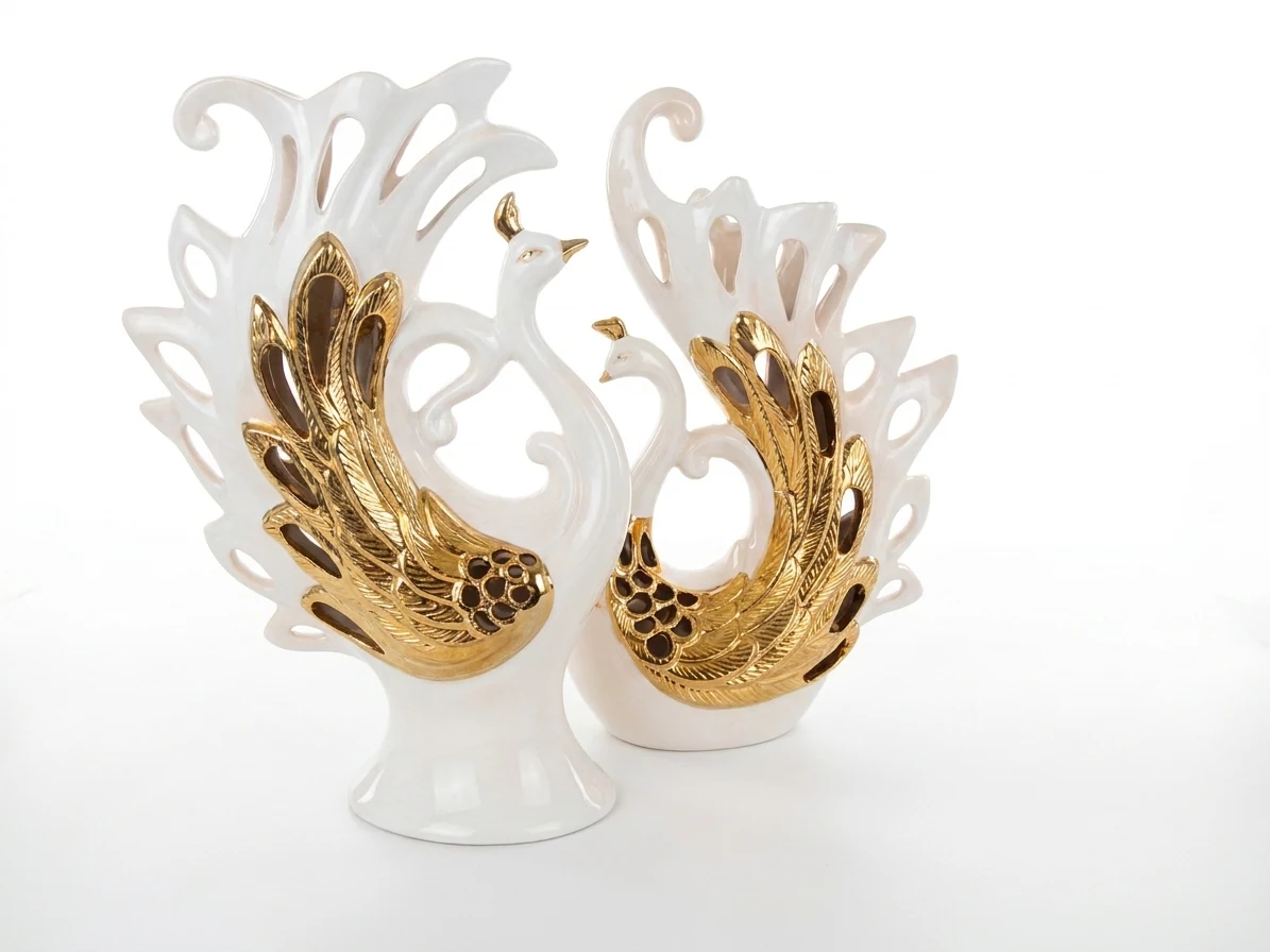 Regal Radiance Peacock Pair