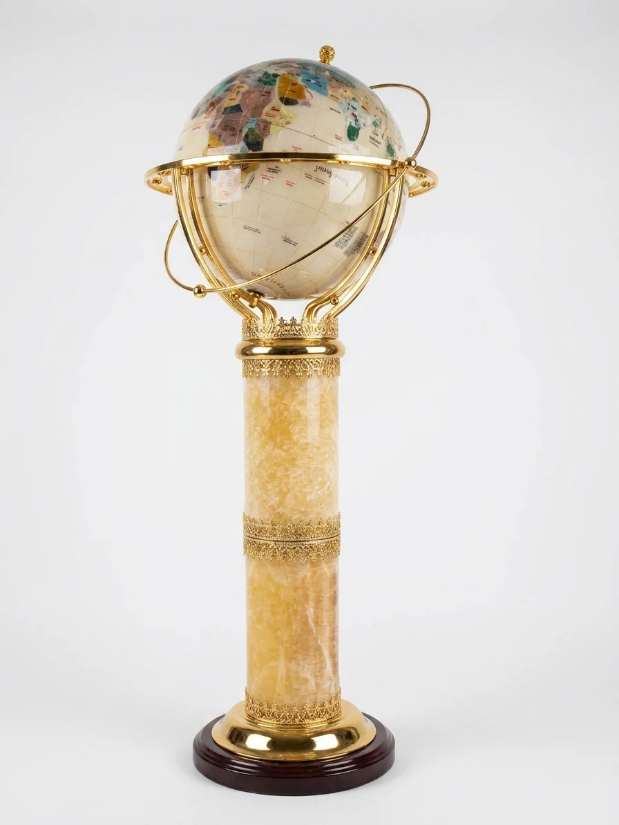 Celestial Harmony Globe Sculpture