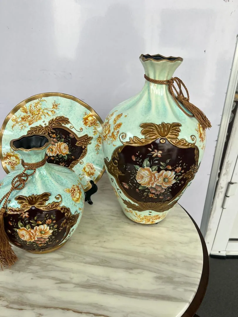 Ornate Turquoise Bloom Set