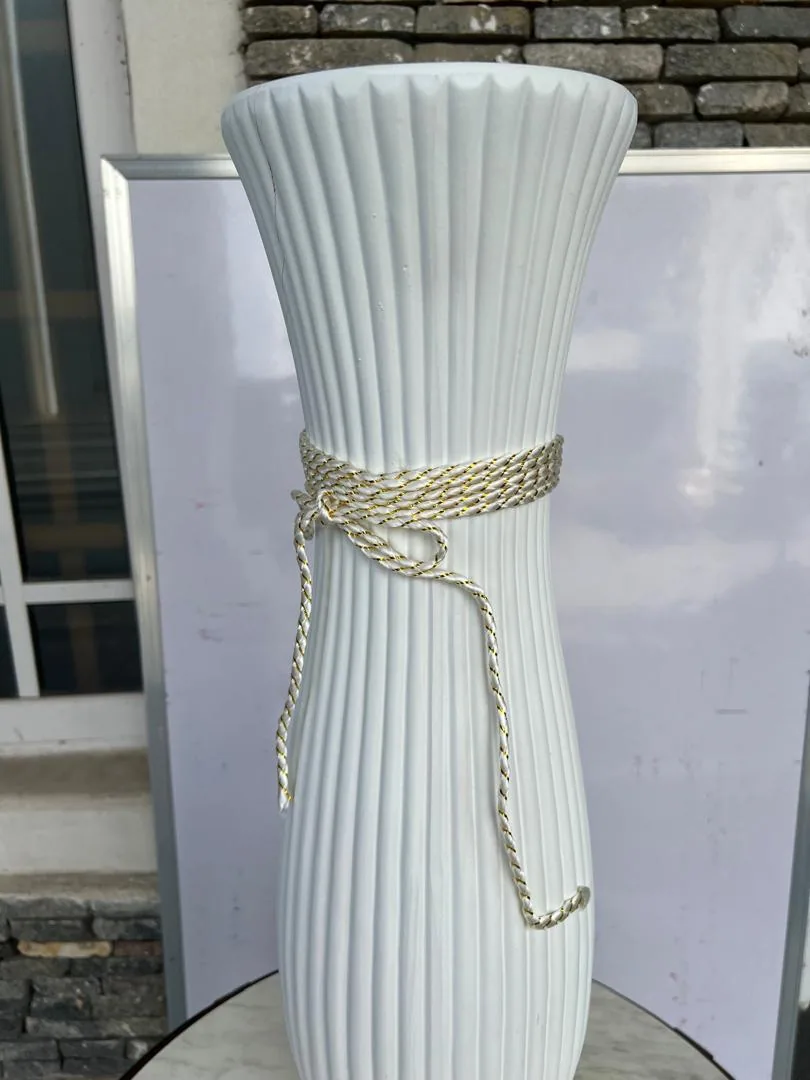 Ivory Grace Rope Vase