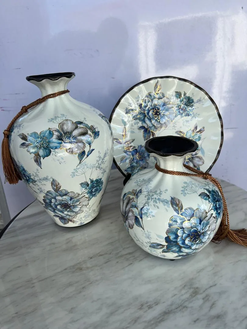 Azure Elegance Ceramic Set
